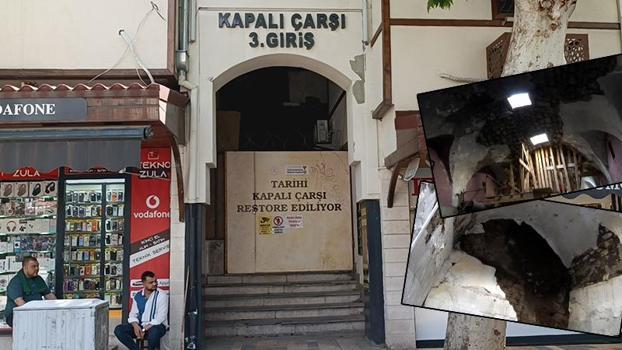 Kahramanmaraş'ta tarihi Kapalı Çarşı’da restorasyon; maliyet 1 milyar TL'yi aşıyor