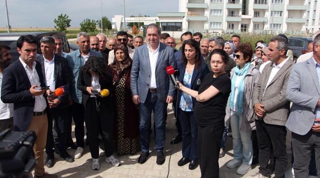 DEM Parti'li Hatimoğulları ve Bakırhan, Demirtaş'ı ziyaret etti