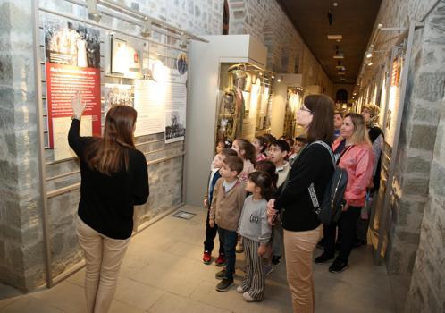 Keşan Kent Müzesi’ne ‘Müzeler Haftası’nda öğrencilerden yoğun ilgi
