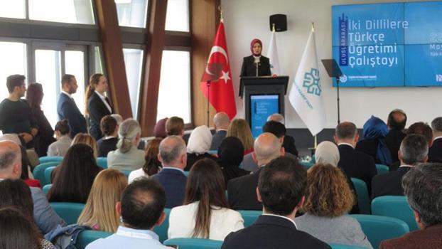 Aile ve Sosyal Hizmetler Bakanı Göktaş, Uluslararası İki Dillilere Türkçe Öğretimi Çalıştayı'na katıldı
