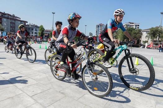 Ümraniye'de Bisiklet Şenliği düzenlendi