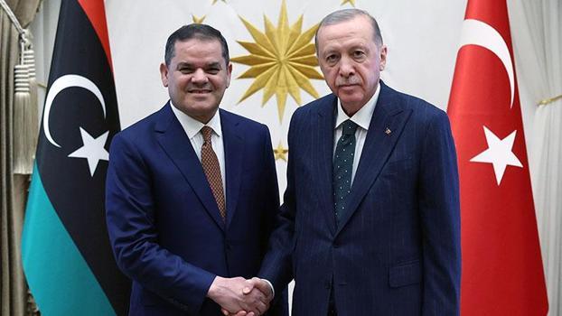 Cumhurbaşkanı Erdoğan, Libya Başbakanı Dibeybe ile görüştü