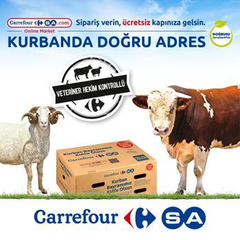CarrefourSA, 4 ayrı kurbanlık hisse paketi sunuyor