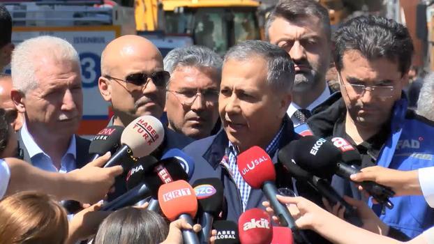 İstanbul - Bakan Yerlikaya: Tedbir almak istiyoruz, devlet millet el ele yapmak istiyoruz(Geniş Haber)