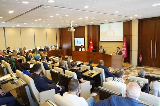 Beyoğlu Belediyesi meclis üyelerinden Filistin’e destek
