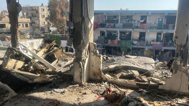 UNRWA okulunda saldırı sırasında 6 bin sivil vardı