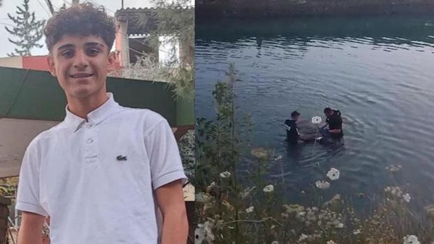 Adana'da sulama kanalına giren liseli Semih, boğuldu