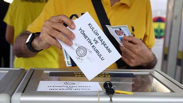 Fenerbahçe'de başkanlık seçimi için oy verme işlemi başladı