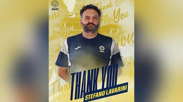 Fenerbahçe Opet, başantrenör Stefano Lavarini ile yolların ayrıldığını açıkladı