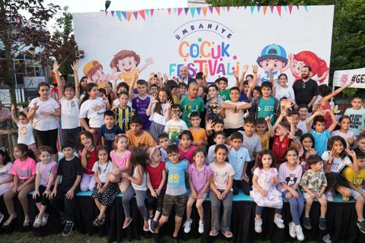 Ümraniye Çocuk Festivali'ne 7 günde 13 bin çocuk katıldı