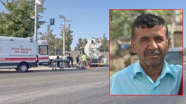 Gaziantep’te, beton mikseri ile çarpışan motosiklet sürücüsü öldü