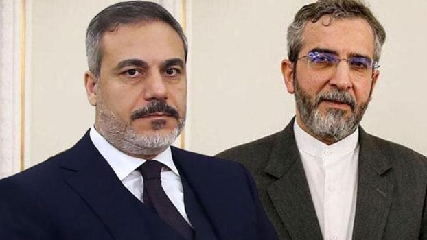 Dışişleri Bakanı Fidan, İran Dışişleri Bakan Vekili Bagheri ile görüştü