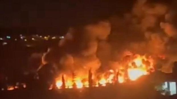 Şanlıurfa’da çarpışan akaryakıt tankerleri alev aldı: 1 ölü