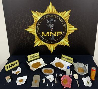 Malatya'da uyuşturucu operasyonunda 5 tutuklama
