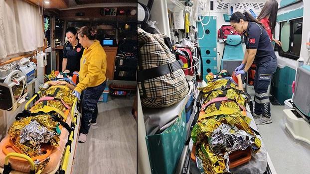 İstanköy Adası'nda yaralanan çocuk, deniz ambulansıyla Bodrum'a getirildi