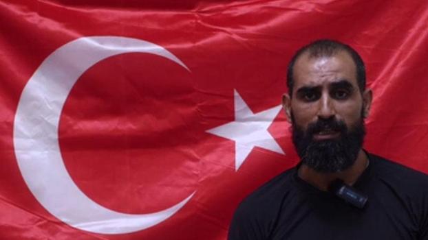 Azez'de Türk bayrağına zarar veren bir kişi daha yakalandı