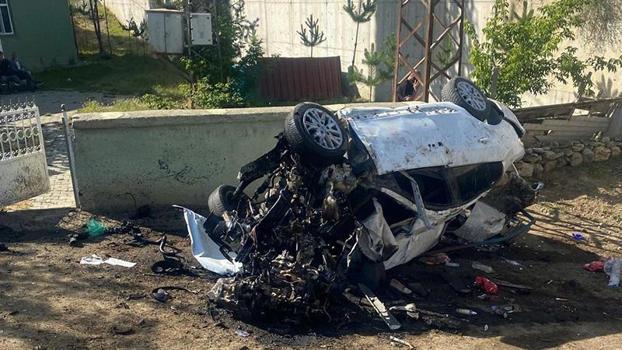 Erzurum'da otomobil 5 metreden düştü: 3 ölü, 4 yaralı