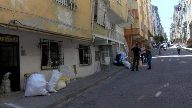 İstanbul - Bahçelievler’de 7 katlı binadaki çökme: Zarar gören binalardaki eşyalar çıkarılıyor