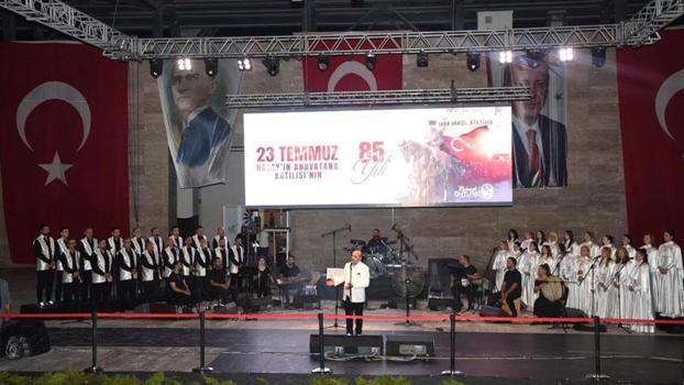 Antakya Medeniyetler Korosu'ndan 85'inci yıl konseri