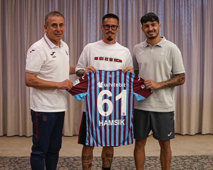 Trabzonspor’un eski futbolcusu Hamsik’ten takıma ziyaret