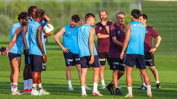 Trabzonspor’da Güneş’li ilk antrenman