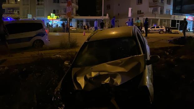 Adana'da otomobil ile motosiklet çarpıştı: 1 yaralı