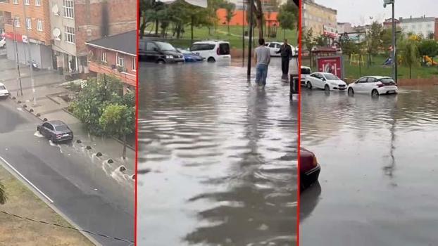 Gaziosmanpaşa'da sağanak yağış