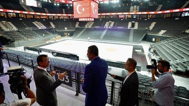 İBB Başkanı İmamoğlu'ndan Basketbol Gelişim Merkezi’ne Ziyaret