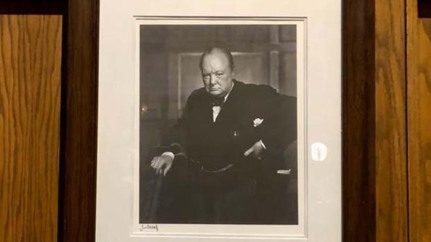 Kanada’da bir otelden çalınan ‘Winston Churchill’ portresi İtalya’da ele geçirildi