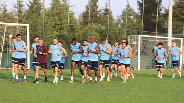 Trabzonspor, Beşiktaş maçının hazırlıklarını sürdürdü