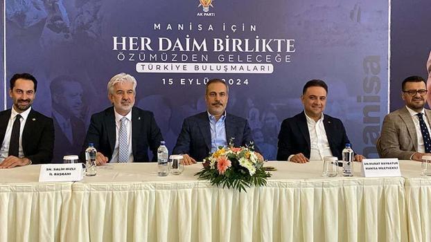 Bakan Fidan, Manisa'da