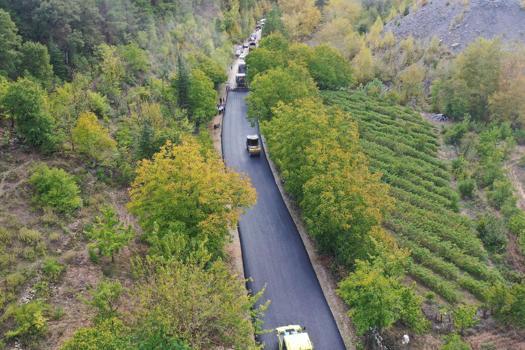 Isparta Özel İdare'den asfalt çalışması