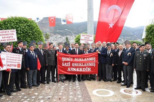 Hatay’da Gaziler Günü kutlandı