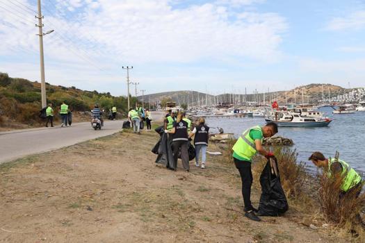 Bodrum'da Dünya Temizlik Günü'nde seferberlik