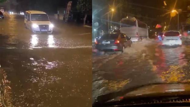 İskenderun'da sağanak