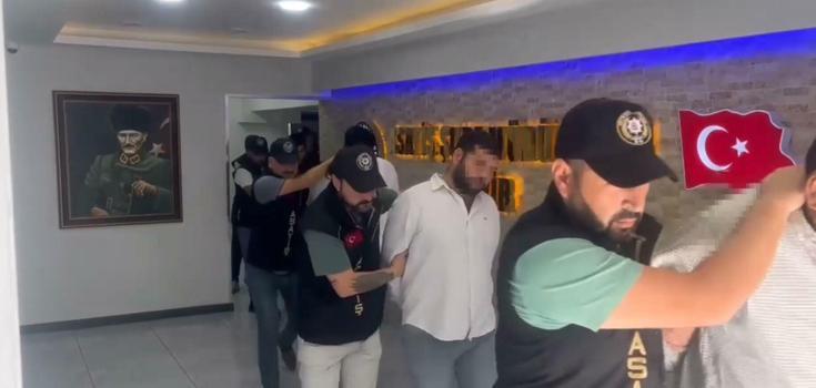 İzmir'de 'Doğanlar' çetesi operasyonunda 9 gözaltı