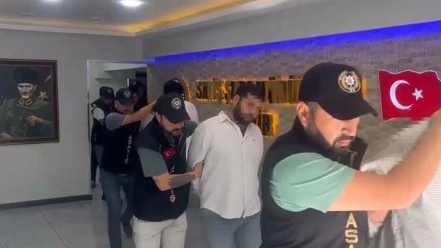 İzmir'de 'Doğanlar' çetesi operasyonunda 9 gözaltı