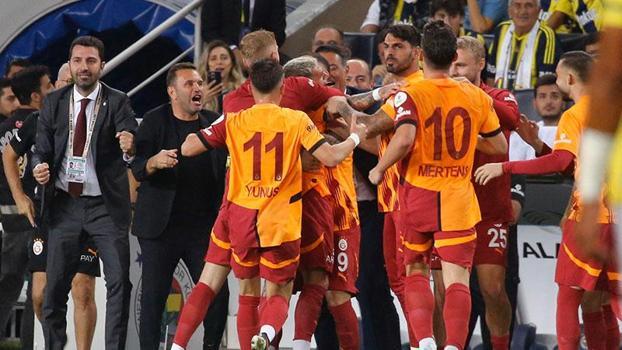 Galatasaray, derbide 3 puanı 3 golle aldı