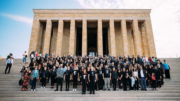 Ankara'da 45 bilim insanın katıldığı 'Genetik Festivali' düzenlendi; heyet, ilk önce Anıtkabir'i ziyaret etti