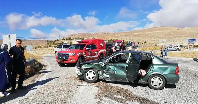 Malatya'da trafik kazası: 2 yaralı