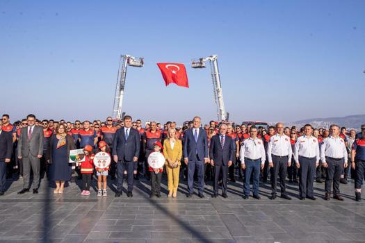 'İzmir İtfaiyesi İzmir'in gururudur'