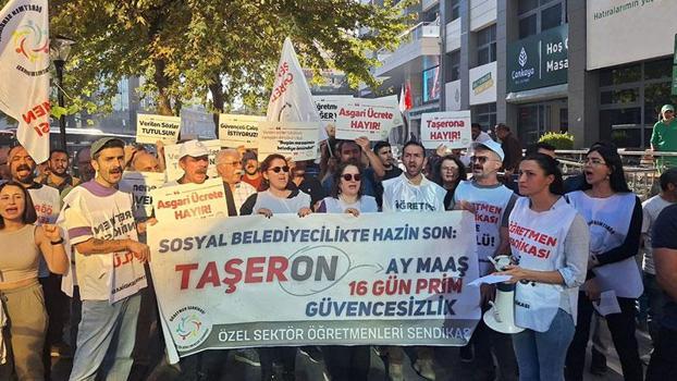 Özel sektör öğretmenlerinden Çankaya Belediyesi'ne 'Taşeron' tepkisi