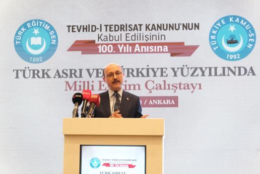 Türk Eğitim-Sen Genel Başkanı Geylan: Eğitimde tasarruf olmaz