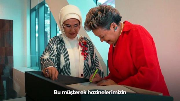 Emine Erdoğan'ın ABD temasları