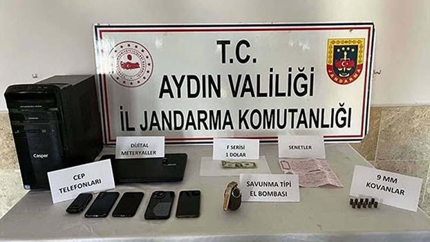 Otomobilinde el bombası ve F serisi 1 dolarla yakalandı