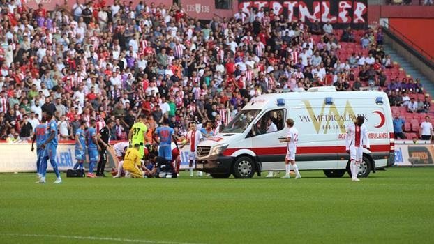 Samsunspor - Göztepe maçında hastaneye kaldırılan Solet’in durumu iyi