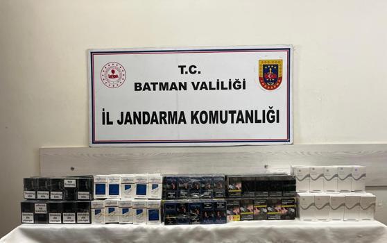 Batman'da kaçak sigaraya 1 gözaltı