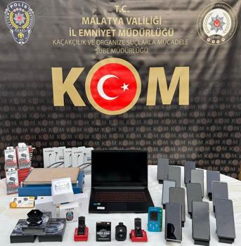 Malatya'da kaçakçılık operasyonu: 2 gözaltı