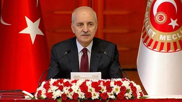 TBMM Başkanı Kurtulmuş: Türkiye'nin gerçeklerine uygun bir anayasa çalışması zorunluluktur