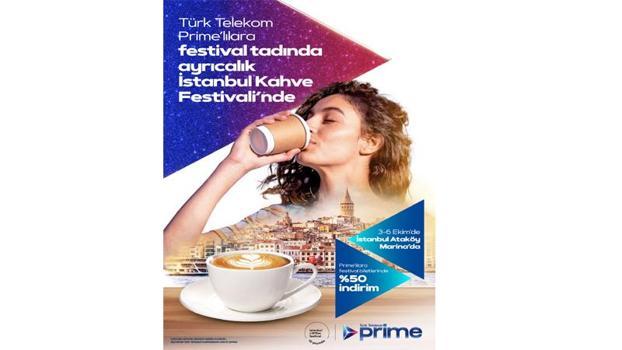 Türk Telekom Prime, İstanbul Coffee Festival’de kahve ve müzik tutkunlarını buluşturuyor